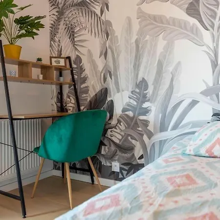 Modern'blue - Gare A 3min-geneve Acces Direct شقة آنماس