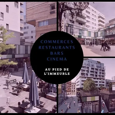 Modern'blue - Gare A 3min-geneve Acces Direct شقة آنماس