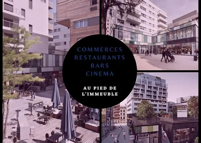 Modern'blue - Gare à 3min-genève Accès Direct Appartement Annemasse