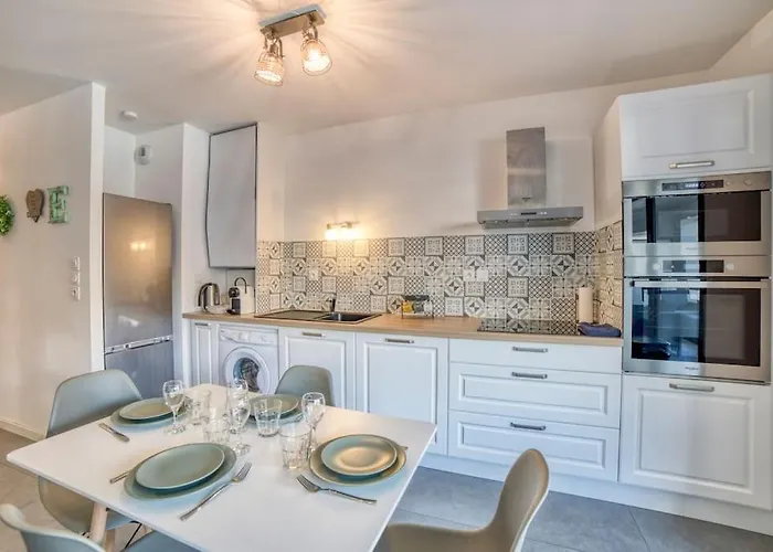 Appartement Modern'blue - Gare à 3min-genève Accès Direct Annemasse